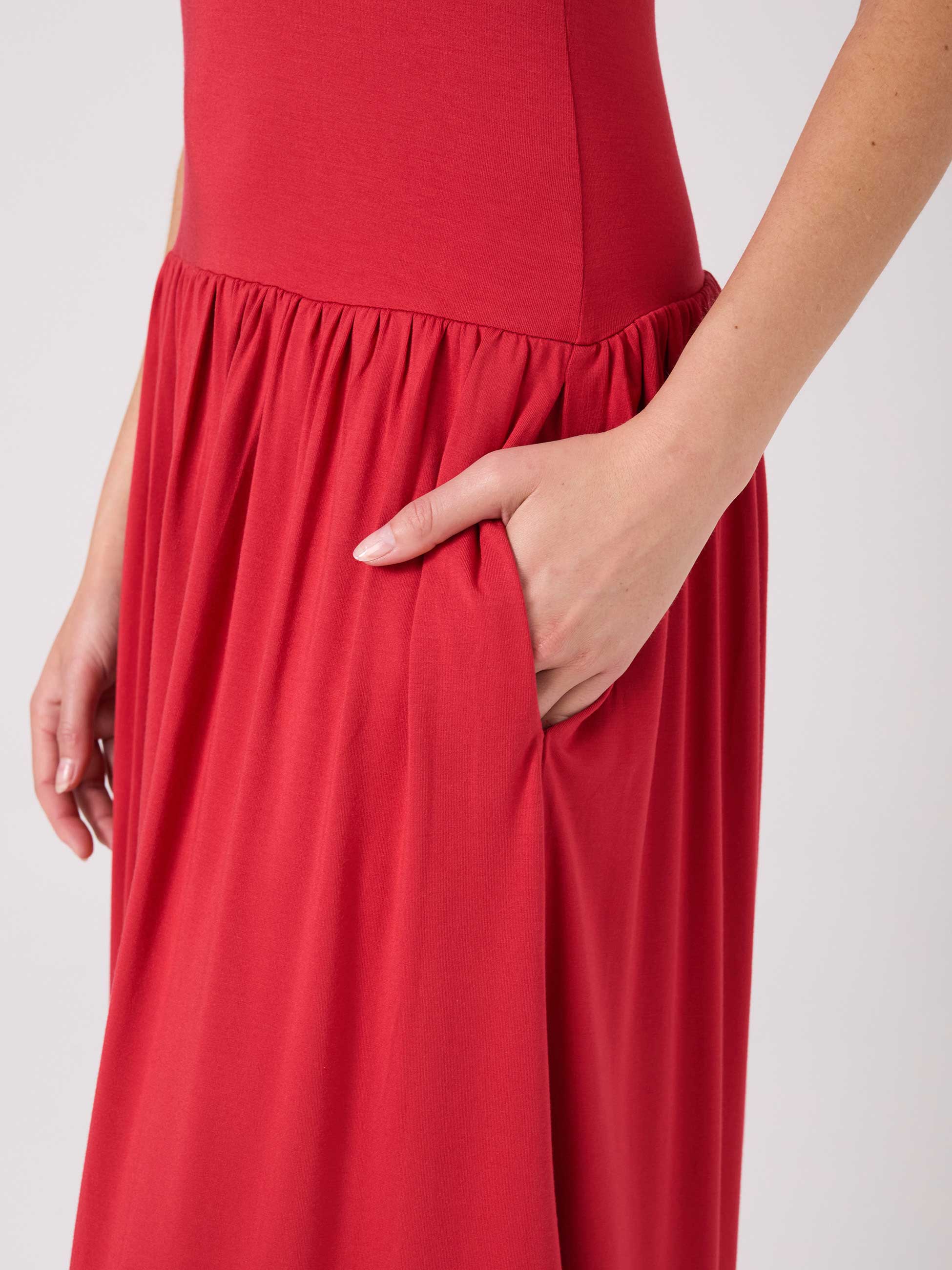 Eliza Dress - Cherry - Image 6