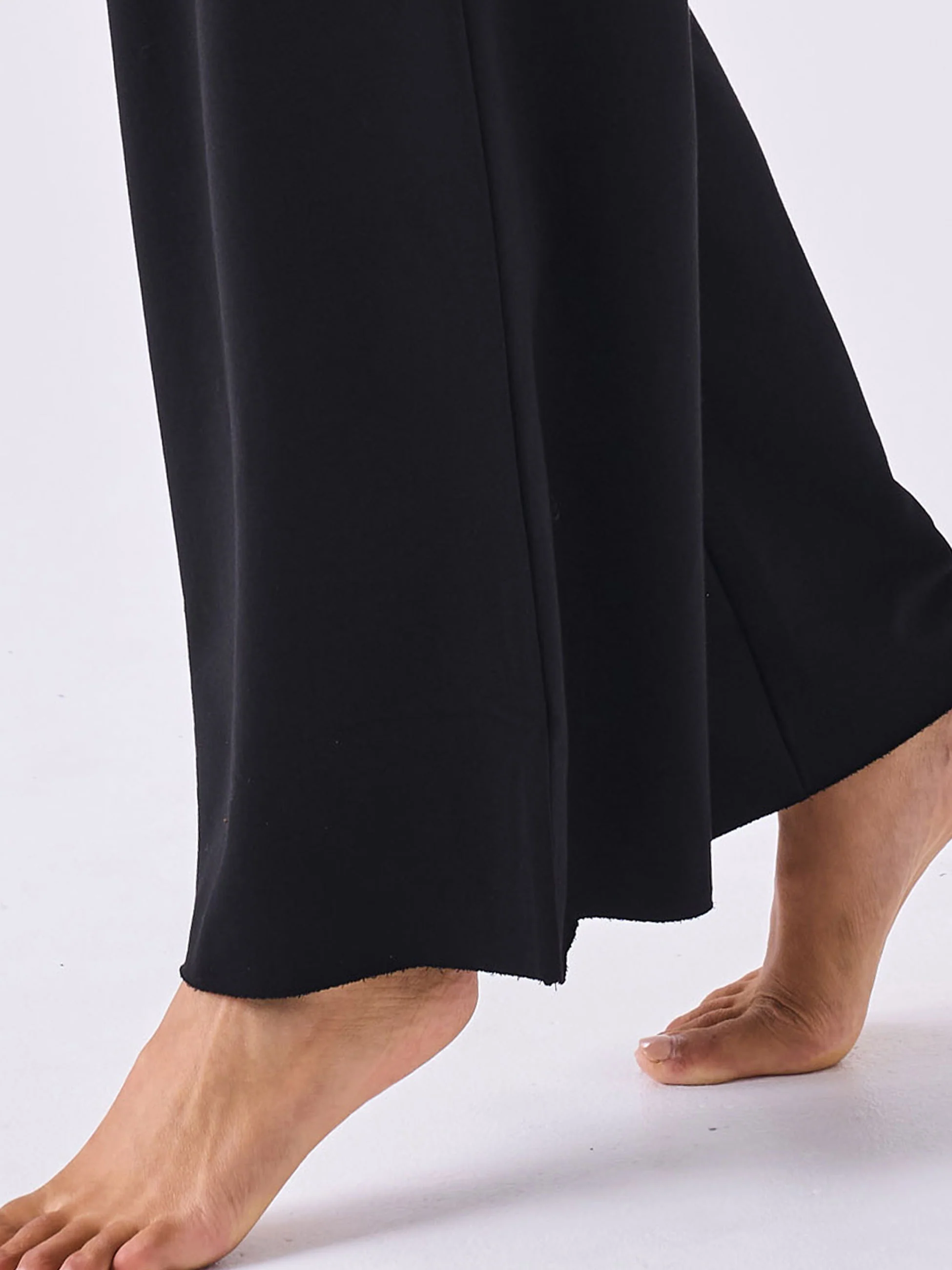 French Terry Yin Sweat Pant - Black - Image 3